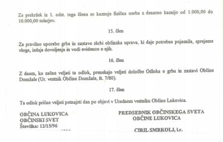 Odlok o grbu in zastavi 4